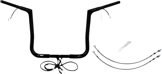 Fat Baggers, Inc. Plug & Play EZ Install 1-1/4" Flat Top Handlebar Kit 701214-B