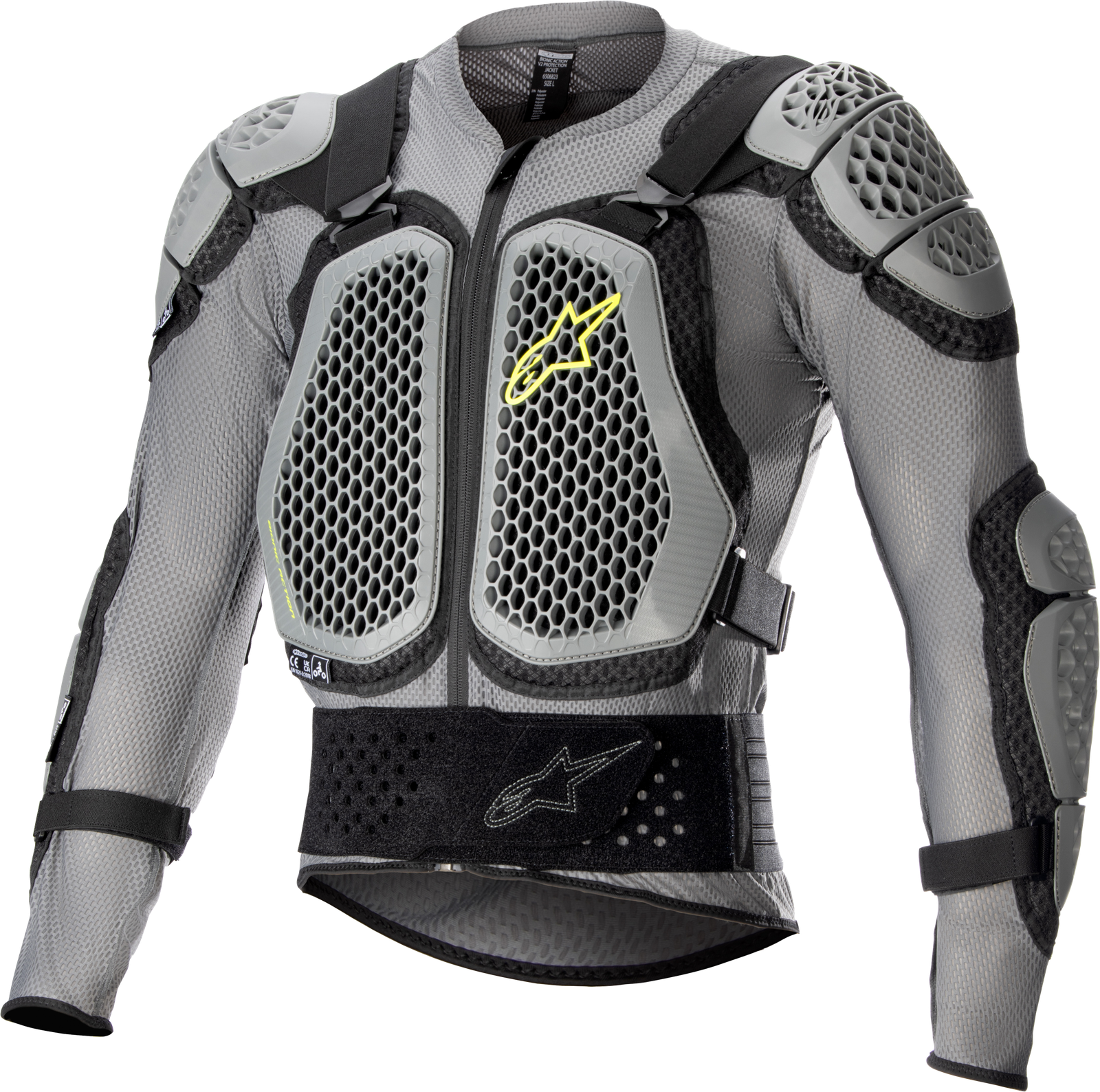 Alpinestars Bionic Action V2 Protection Jacket Grey/Black Sm 6506823-915-S