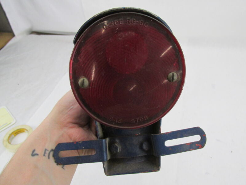 Harley Davidson Genuine Aermacchi M50 Blue Rear Fender w/ Guide Taillight