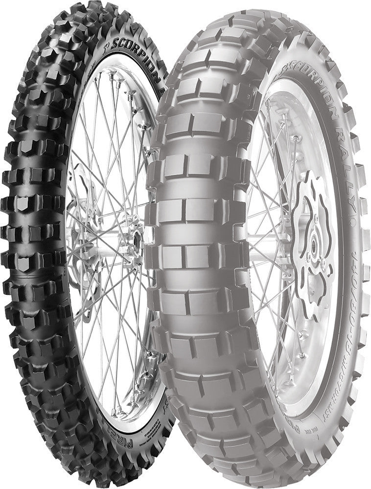 Pirelli Scorpion Rally Tire 120/70-19R Front 2439200