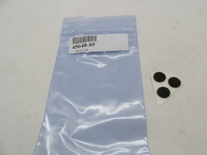 Lot of 3 Harley Davidson Genuine NOS Felt Pads 45648-85