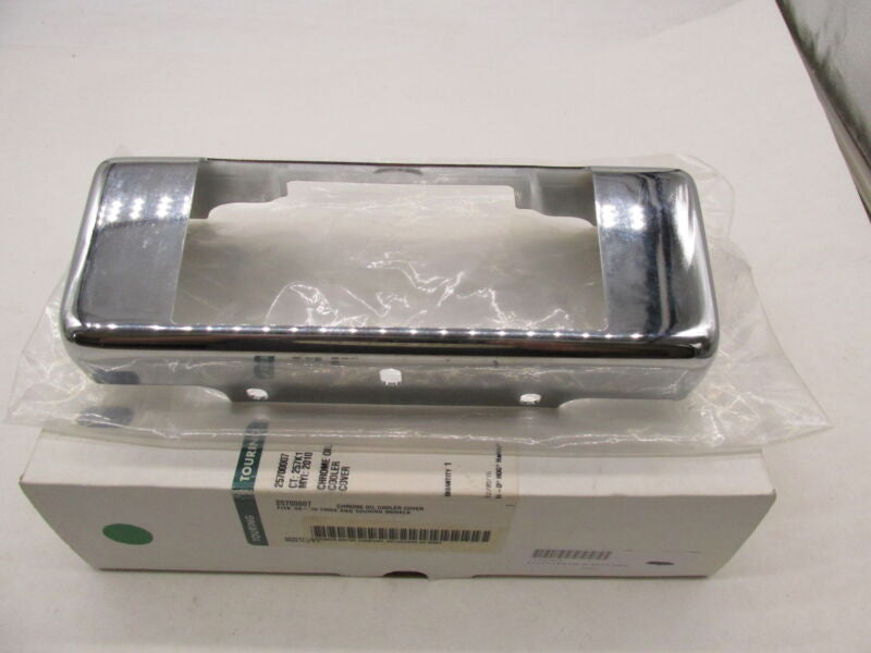 Harley Davidson Genuine NOS Chrome Oil Cooler Cover Shroud 25700007