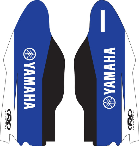 Factory Effex Lower Fork Guard Graphics Blue 17-40208