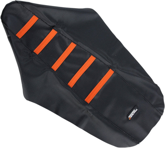 Moose Racing Ribbed Seat Cover Orange 0821-1793
