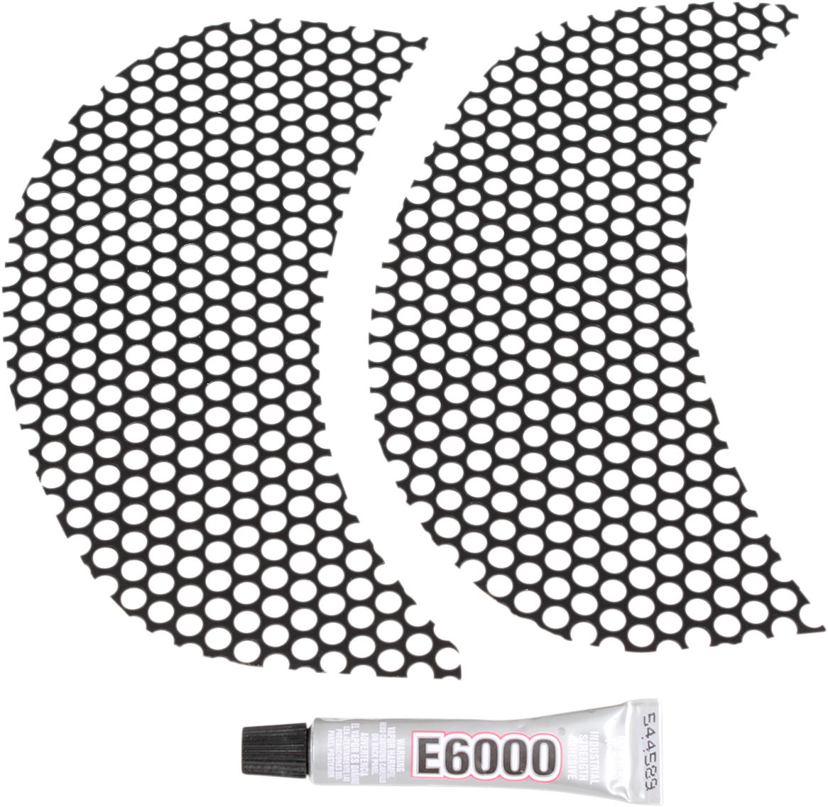 Klock Werks Fairing Vent Screen Black KW05-01-0368-B