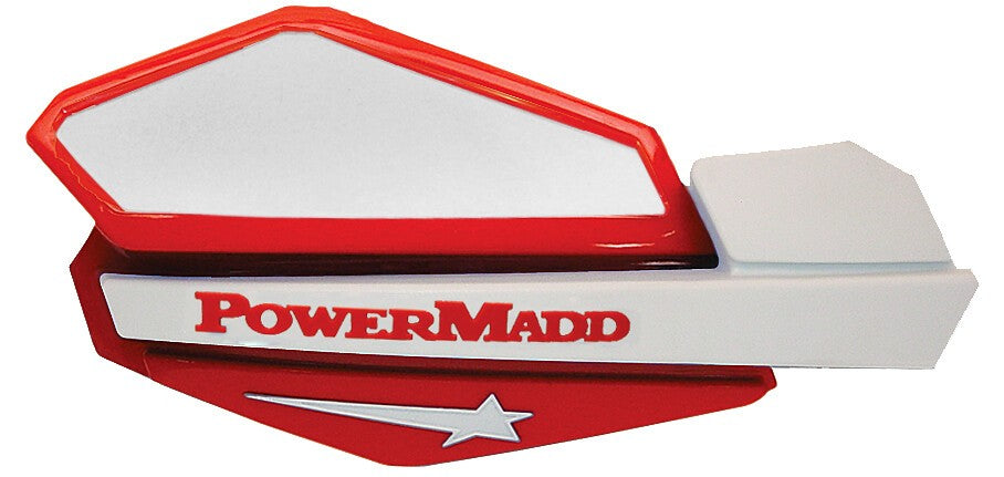Powermadd Star Series Handguards Red/White 34222
