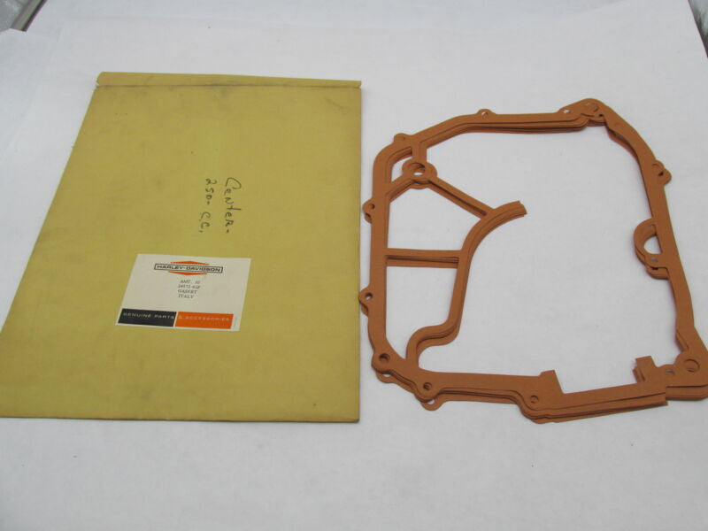 Lot of 10 Harley Davidson Aermacchi 1961-68 Crankcase Gaskets 24572-61P