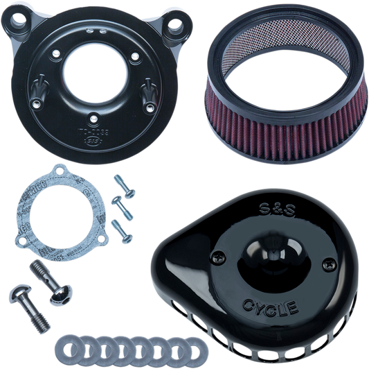 S & S Cycle Mini Stealth Air Cleaner Kits for Harley-Davidson 170-0438