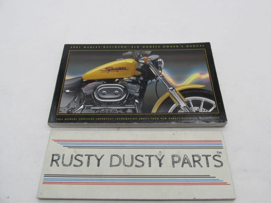 Harley Davidson Official Factory 2001 XLH Owner's Manual 99468-01
