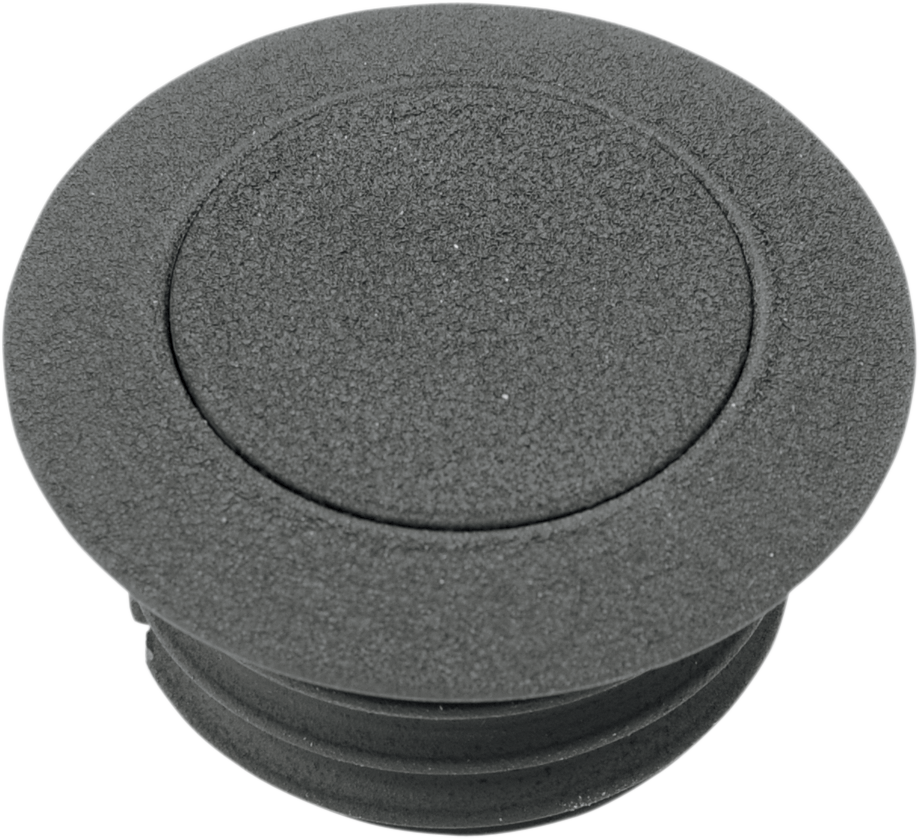 Drag Specialties Pop-Up Gas Cap Vented - Black Wrinkle 0703-0460