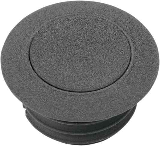 Drag Specialties Pop-Up Gas Cap Vented - Black Wrinkle 0703-0460