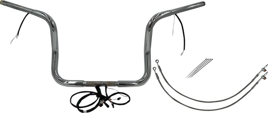 Fat Baggers, Inc. Plug & Play EZ Install 1-1/4" Round Top Handlebar Kit 901512