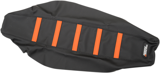 Moose Racing Ribbed Seat Cover Orange 0821-2869