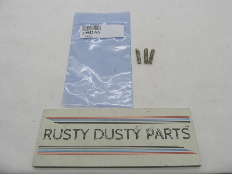 Lot of 3 Harley Davidson Genuine NOS Footboard Springs 50932-86