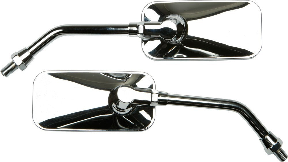 Emgo Universal Cruiser Mirror EL Chico, 4 1/4 H x 6 1/4 W, 10mm Thread, Honda...