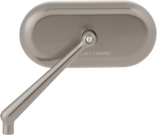 Arlen Ness Oval Mirror Titanium Left 13-186