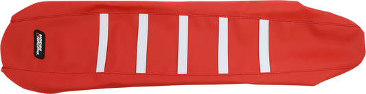 Moose Racing Ribbed Seat Cover Red 0821-3430