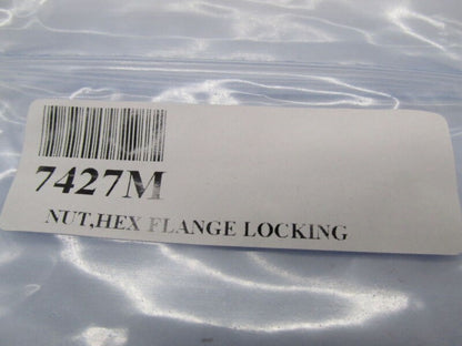 Lot of 8 Harley Davidson Genuine Hex Flange Lock Nut 7427M