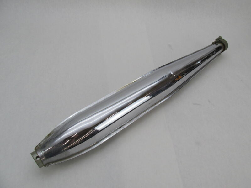 Harley Davidson Aermacchi Genuine Chrome Exhaust Muffler Excellent Con