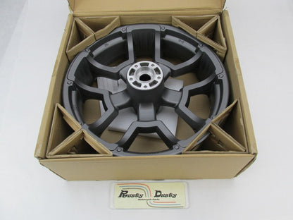 Harley Davidson Genuine NOS 18X4.5 5 Spoke Grey Seismic Front Wheel 43