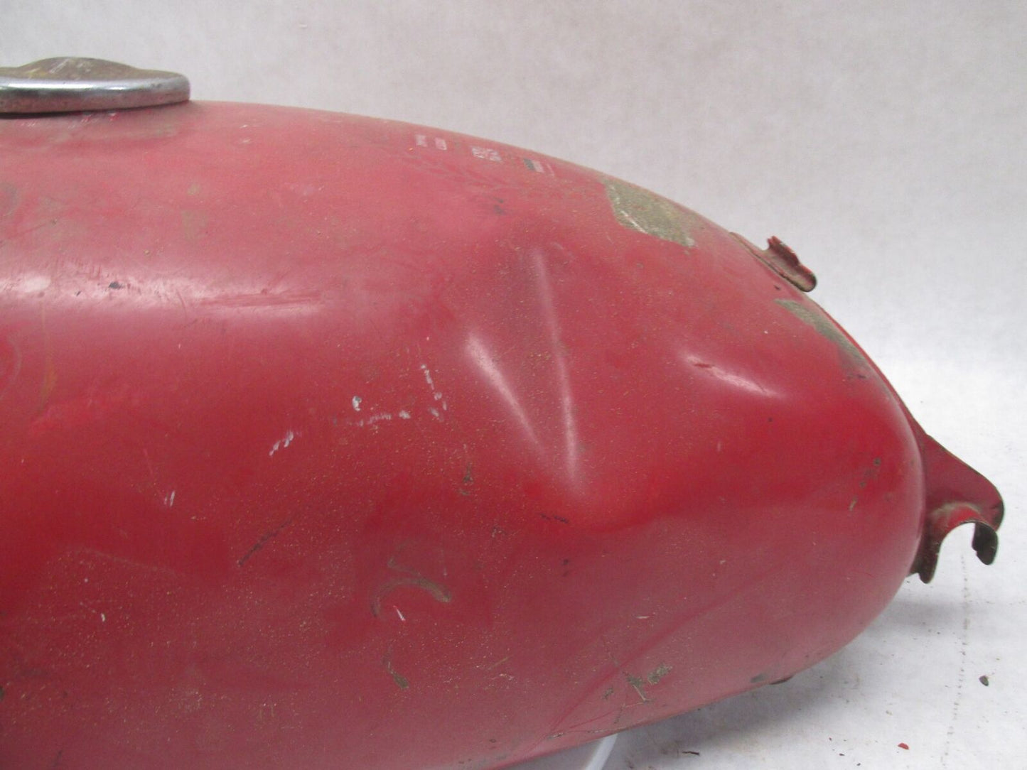 Vintage Original Paint Moto Guzzi Red RARE Gas Fuel Tank Unknown Model