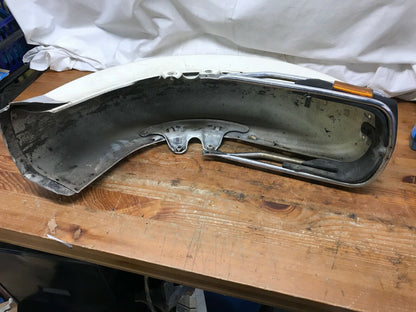 Harley Davidson Road King Police OEM Front Wheel Fender 59093-00B w/ Bumper