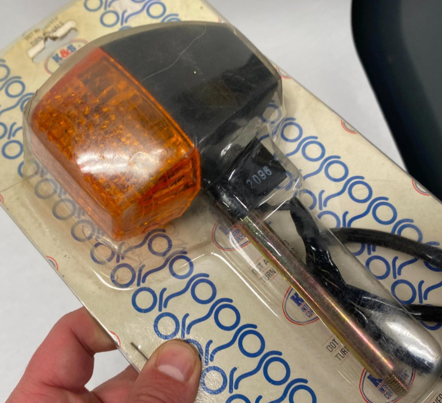 K&S 25-2096 Motorcycle Blinker Turn Signal ZX600C 85-87