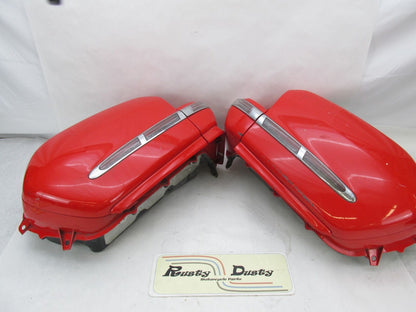 Pair of Honda Goldwing GL1800 Red Left & Right Saddlebags MCA-0000 81231