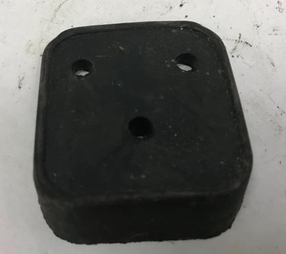 Harley Davidson 3 Hole Fender Rubber License Plate Pad Laydown Mount