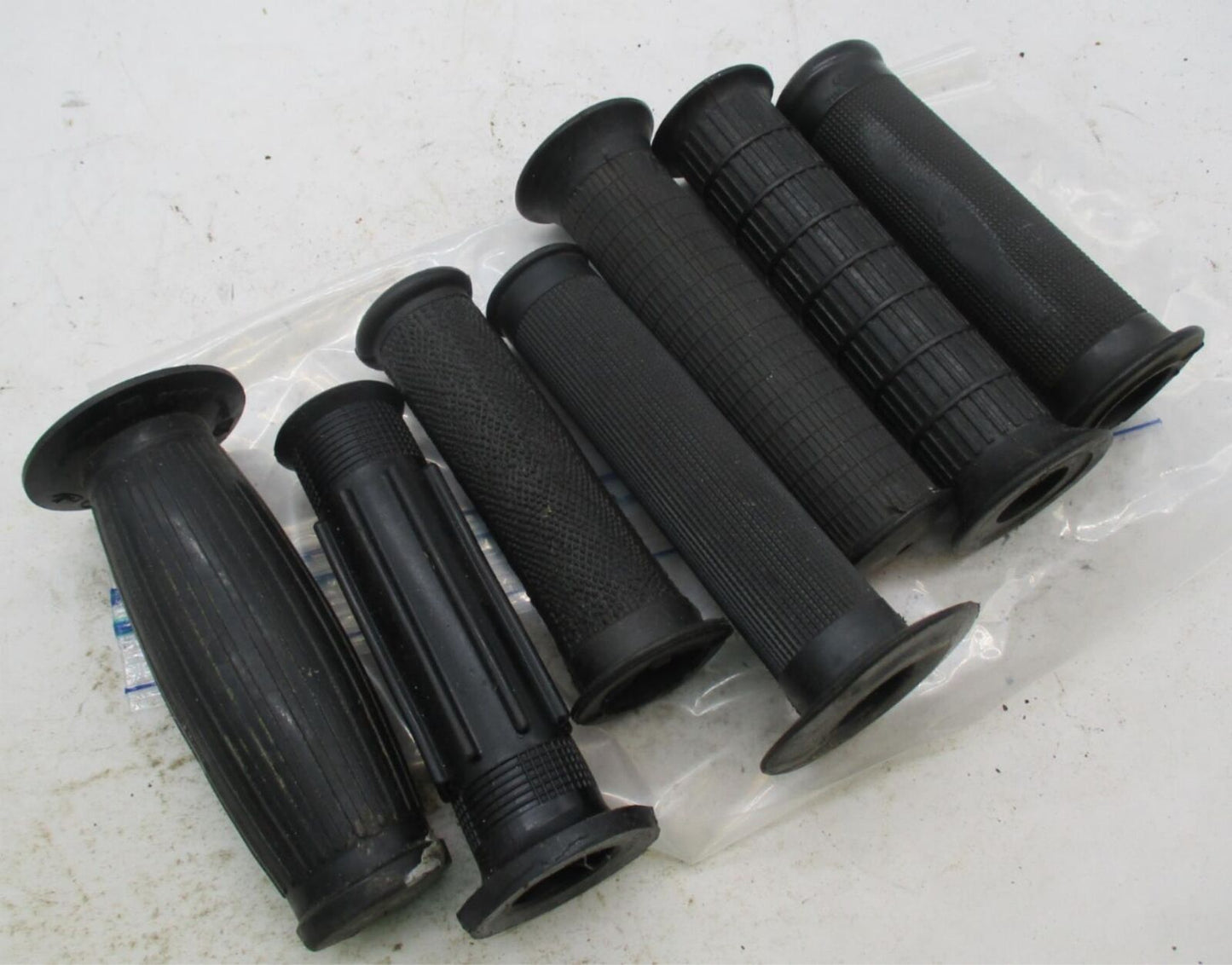 Large Mixed Lot of Vintage Motorcycle Grips Italian British Dirt Bikes