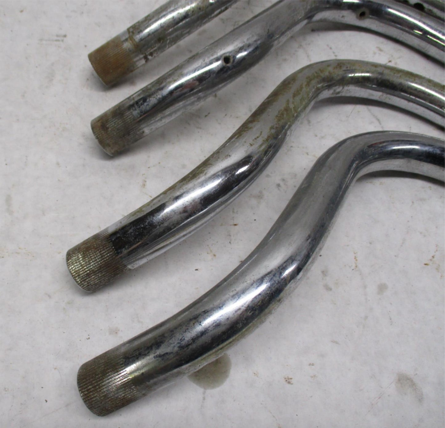 Lot of (4) Harley Ironhead Sportster Left Side Buckhorn Handlebars XLH XLCH KH