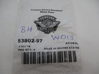 Lot of 3 Harley Davidson Genuine NOS Eyelets Rolled Flange 53802-97