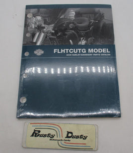 Harley Davidson Official Fatory FLHTCUTG Model 2009 Parts Catalog 99602-09A