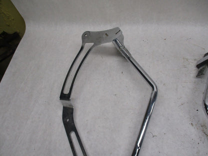 Harley Davidson Chrome Fender Strut Saddlebag Mounting Brackets