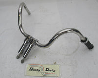 Triumph Harley Chopper Chrome Buckhorn EME Girder Handlebars w/ 5" Risers