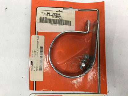 Paughco 3" Diameter Muffler Exhaust Clamp w/ Tail 725-2