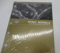 Harley Davidson Official Factory Dyna Models Parts Catalog 99439-08