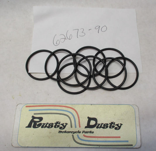 Lot of (9) Harley Davidson Oil Tank Filler Cap O-ring Seals 62673-90
