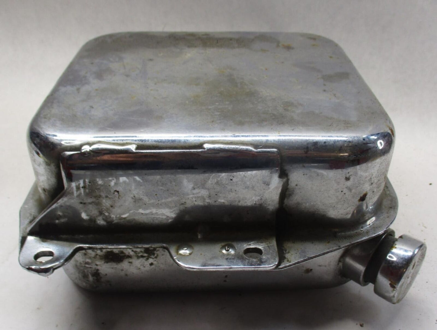 Harley-Davidson Chrome Shovelhead Oil Tank Late 70's -80's
