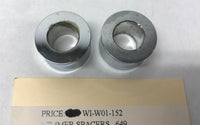 Wimmer Chrome Spacers W01-152 .649 Harley Chrome