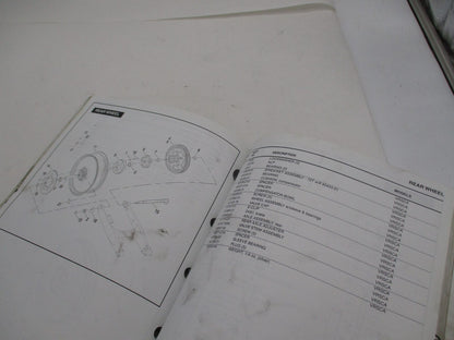 Harley Davidson Genuine Official Factory 2003 VRSCA Model Parts Catalog 99457-03