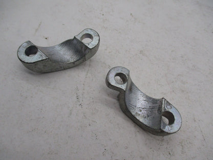 Lot of 2 Harley Davidson Same Side Handlebar Riser Clamps Straps Touring Models