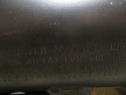 Harley Davidson FXS Blackline Softail Stock Black Exhaust System 65953-01 #2