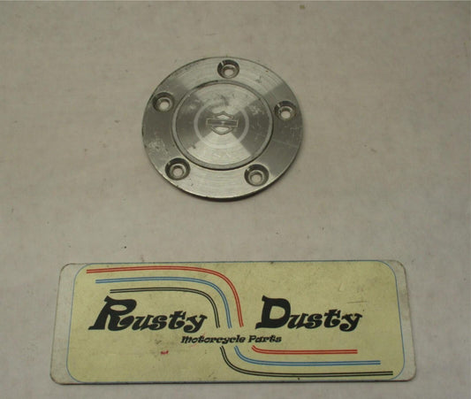 OEM Harley Davidson Twin Cam timing Points Cover Silver