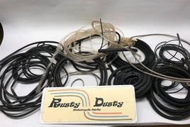 Huge Mixed Lot of Harley Mechanics Hoses Hose Lines Tubes Wiring