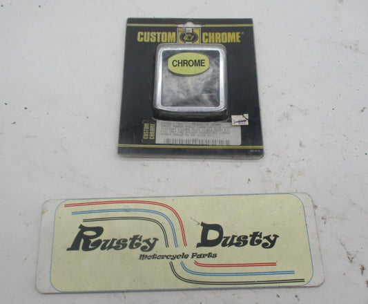Harley Custom Chrome Rubber Spacer License Plate Fender Mount Cover 14-201