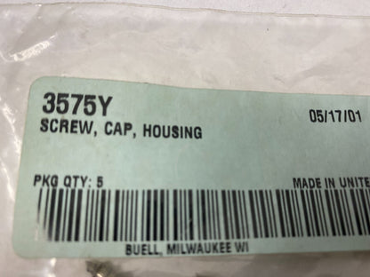 Harley Buell Genuine Screw Cap Housing Genuine 3575Y Lot (5)