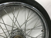 Harley Dyna Wide Glide 21 in Front Wheel Spoke Rim T21-2.15 TLA w/ Tire Chrome