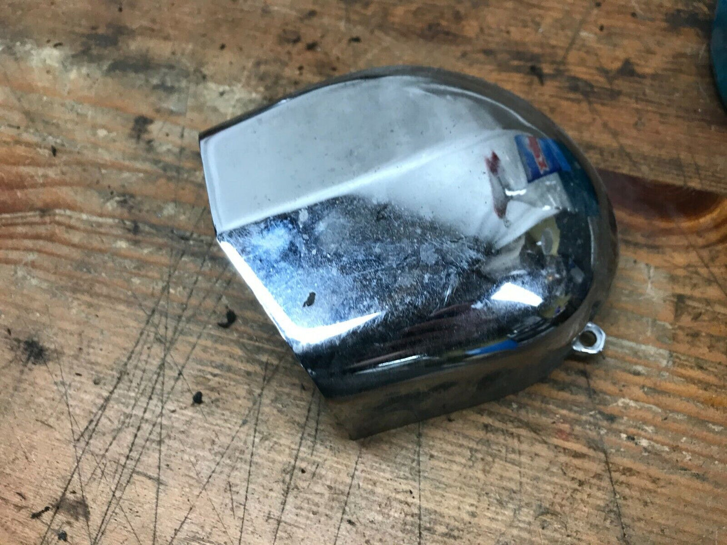 USED OEM Chrome Horn Cover For Harley Touring Street Glide Road King Ultra