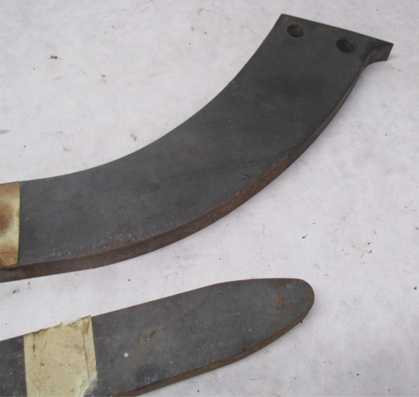 Harley Davidson Custom Chopper Raw Iron Fender Struts Softail Touring Dyna